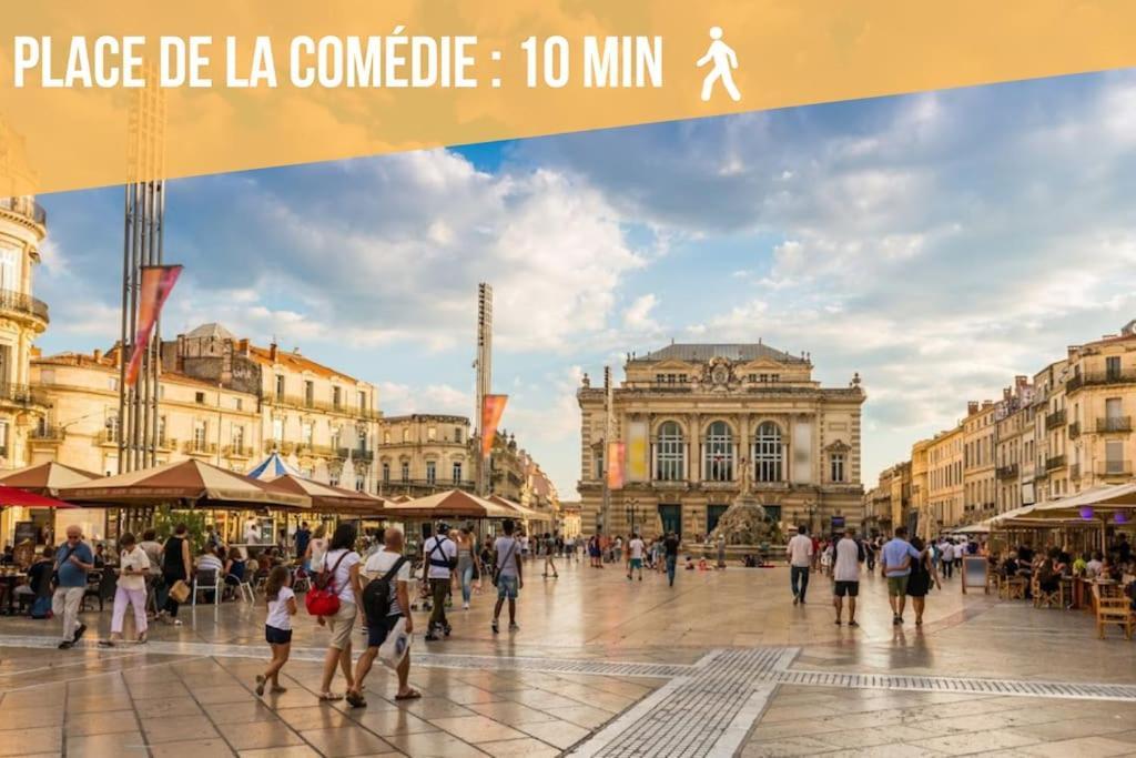 La Suite Eximia Avec Patio - Parking Souterrain Inclus - Centre Historique Монпелье Экстерьер фото